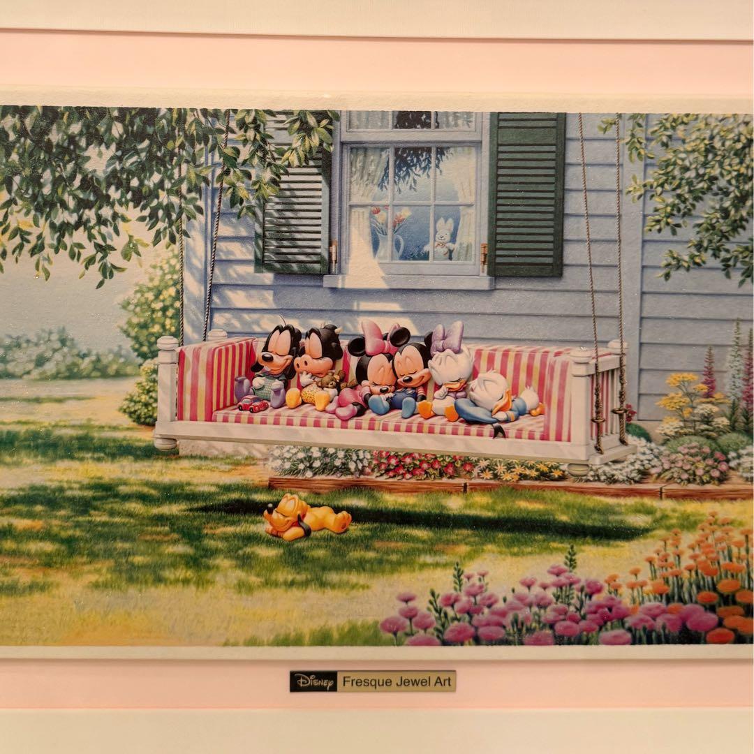 ディズニー アート コレクション 絵画 ミッキー ベビーミッキー 昼下がりの天使
