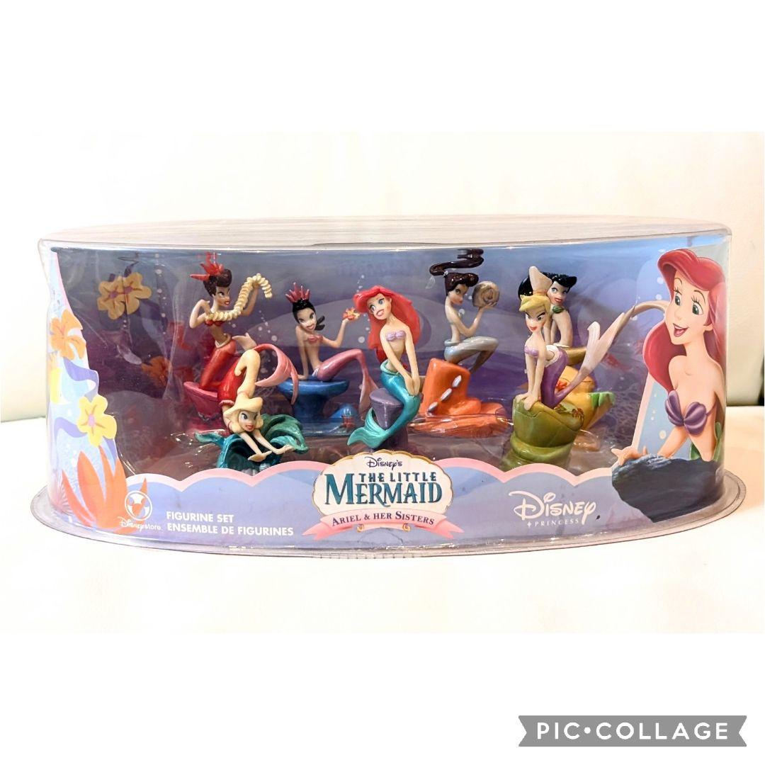 レア！リトルマーメイド　アリエル　シスターフィギュアセット　ディズニー　人魚　姫