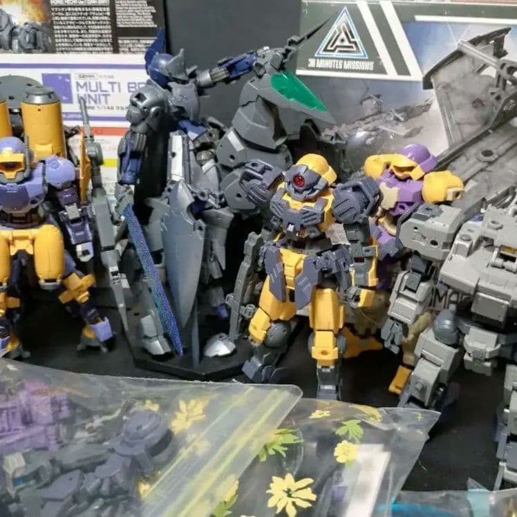 30MM 14キット 組立・ランナー切離済 プラモデル
