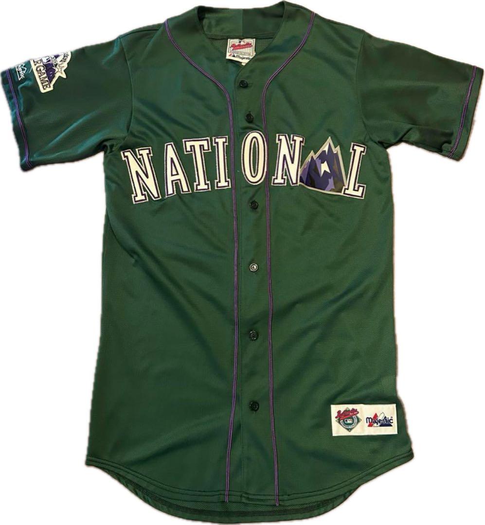 90s majestic mlb rockles ベースボール シャツ