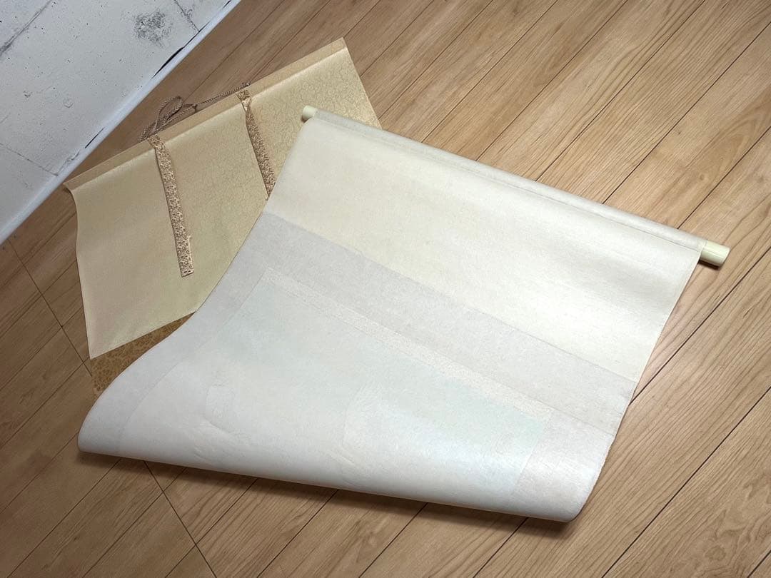 真作保証 掛軸 掛け軸 坂本 楽山人 日本画 「翔鶴(飛鶴)」 肉筆