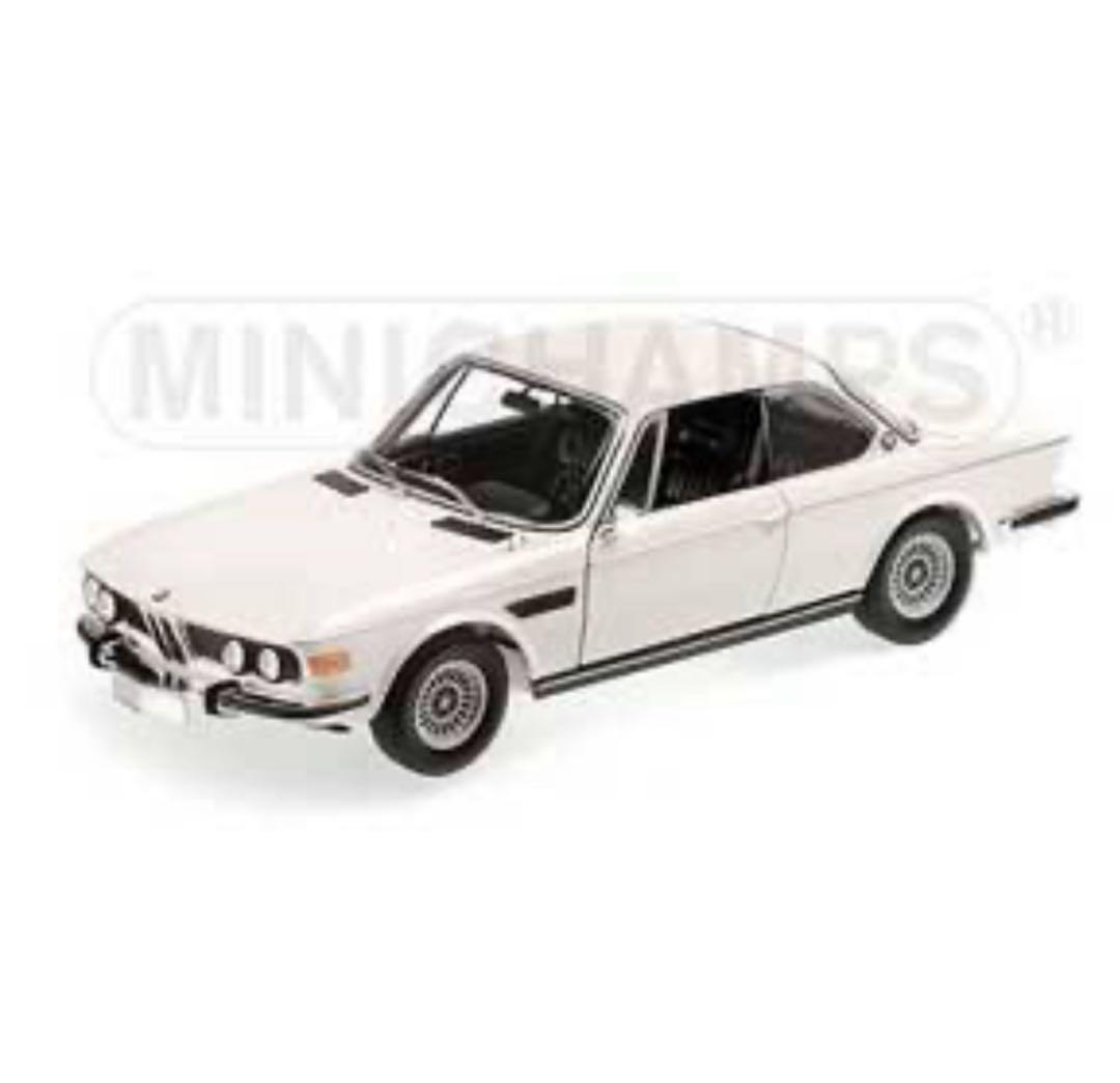 1/18  3.0 CSI（E9）クーペ 1972 ホワイト 希少美品