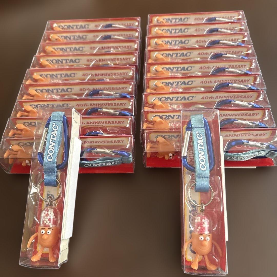 レア！CONTAC キャラクター型キーホルダー 20個入り