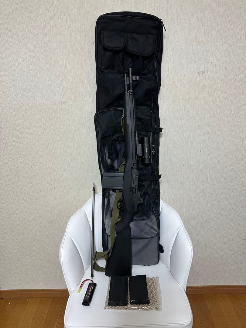 東京マルイ　電動ガン　M14ソーコム　マガジン×3