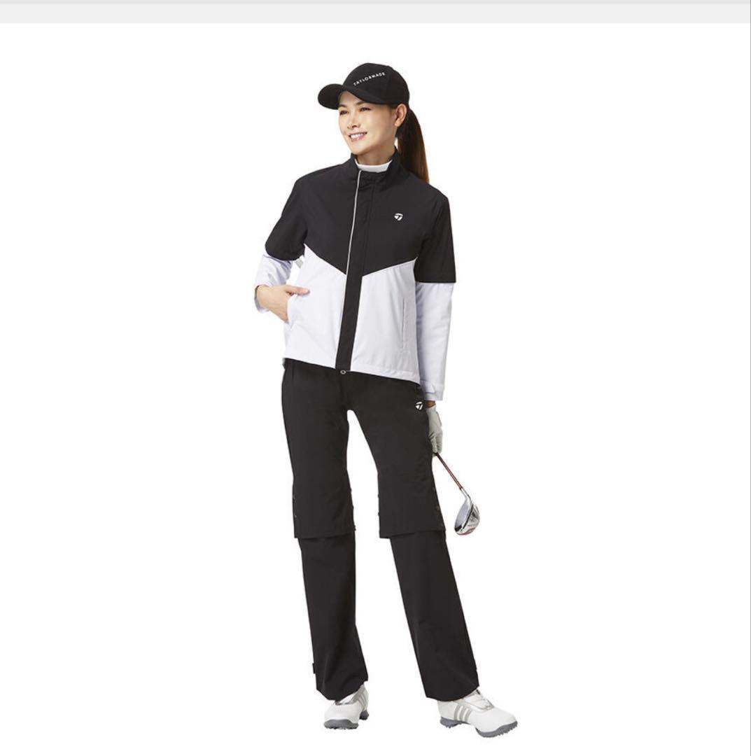 TaylorMade TM ベーシック レインウェア レディース　ブラックM