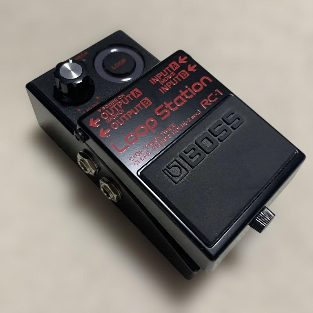 配信機器・PA機器・レコーディング機器 BOSS RC-1-BK Loop Station
