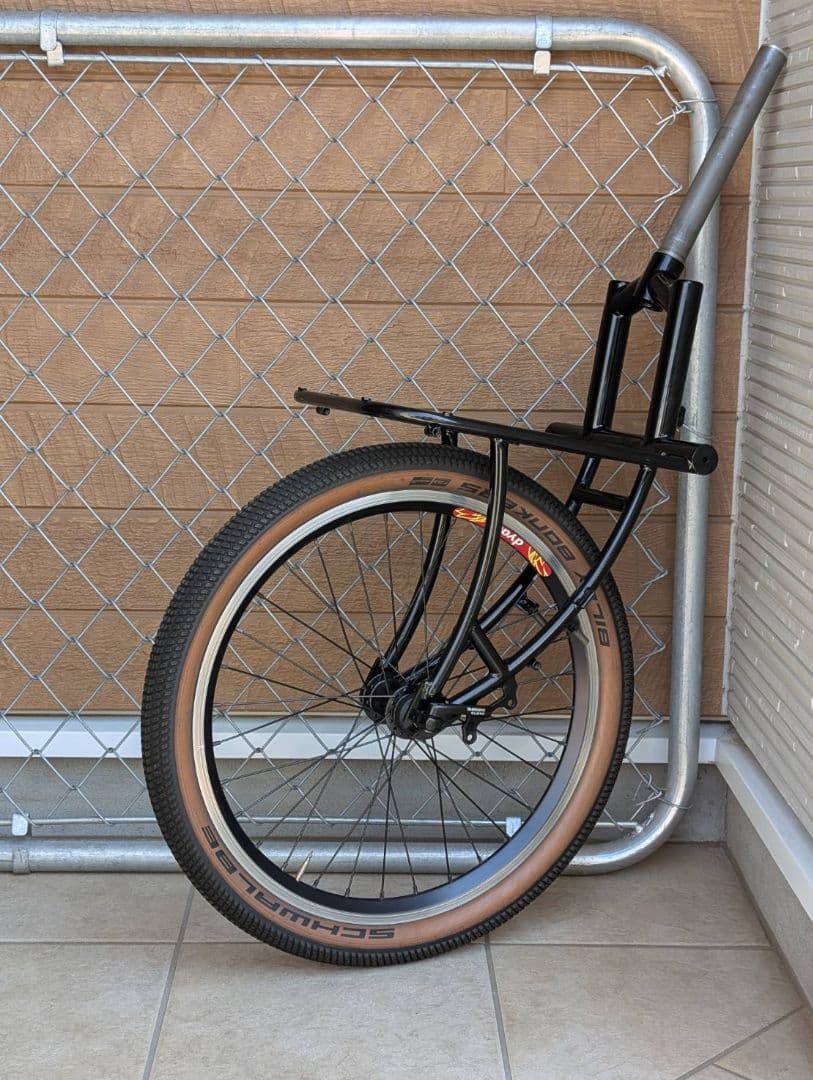 CRUSTカーゴフォーク(1-1/8インチ) + Fホイール+前後タイヤセット
