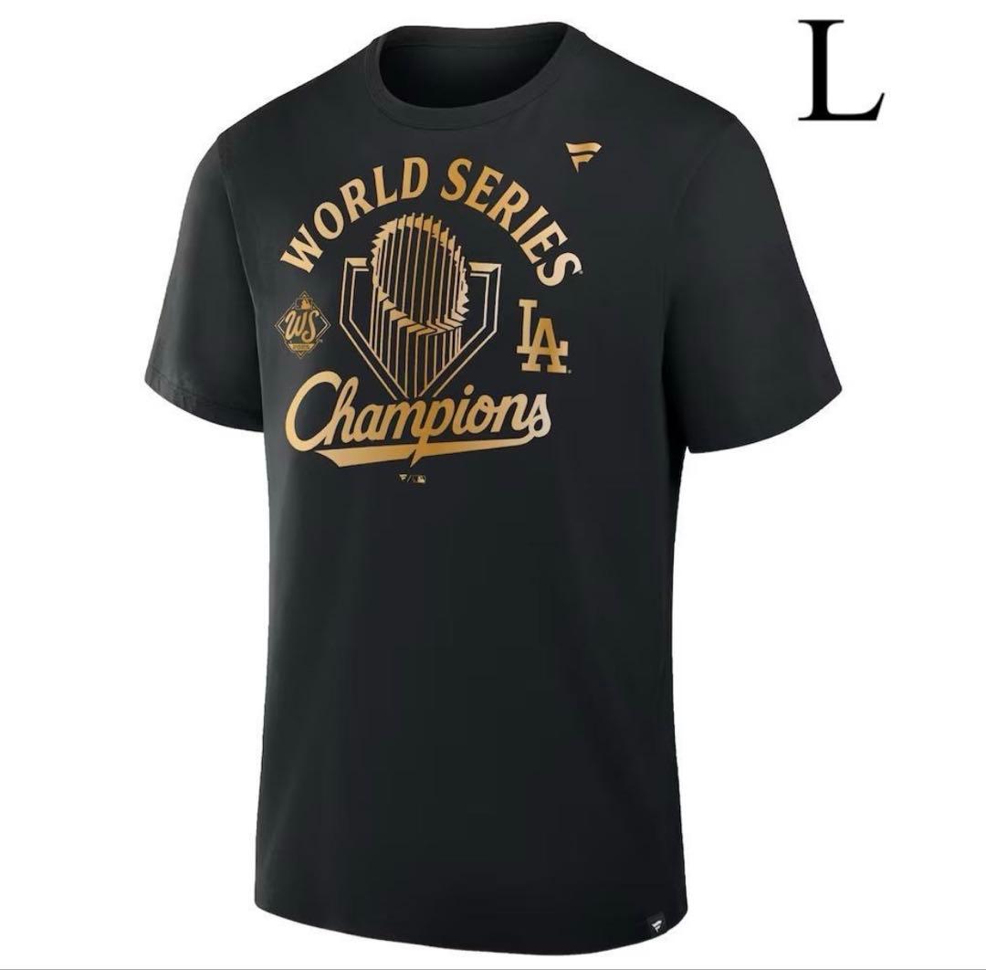 ドジャース　2025 ワールドチャンピオン　優勝パレード　選手着用　Tシャツ