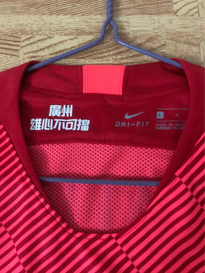 【選手支給品】2019年広州恒大ACLユニフォーム　9番タリスカ選手