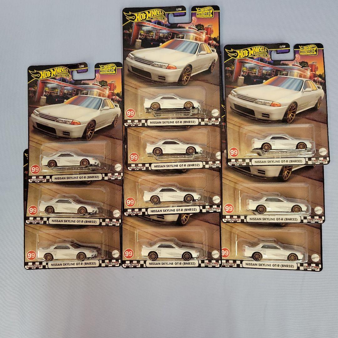 ホットウィールNissan Skyline GT-R(BNR32) 10台セット