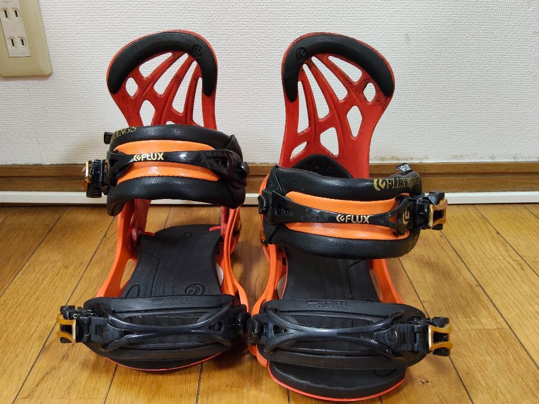 FLUX RL スノーボードビンディング オレンジ/ブラック【期間限定値下げ】