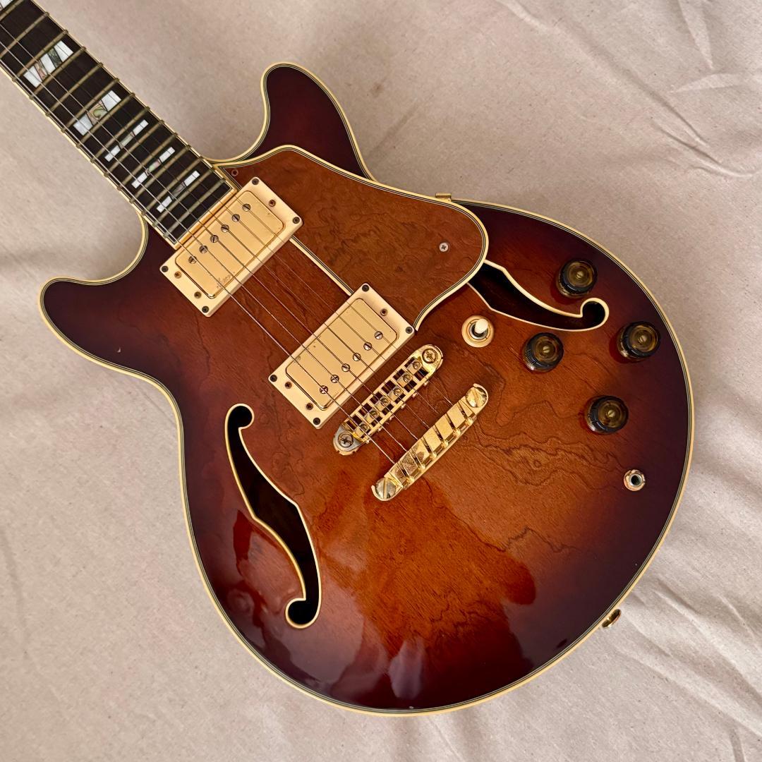 【希少アイバニーズ製セミアコ】1989年製Ibanez AM200 AV