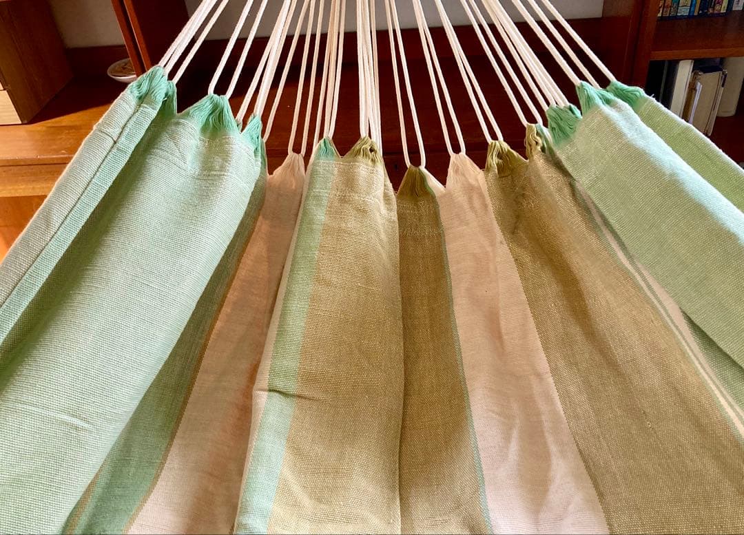 Hammock2000 ハンモック 綿製 フック付き