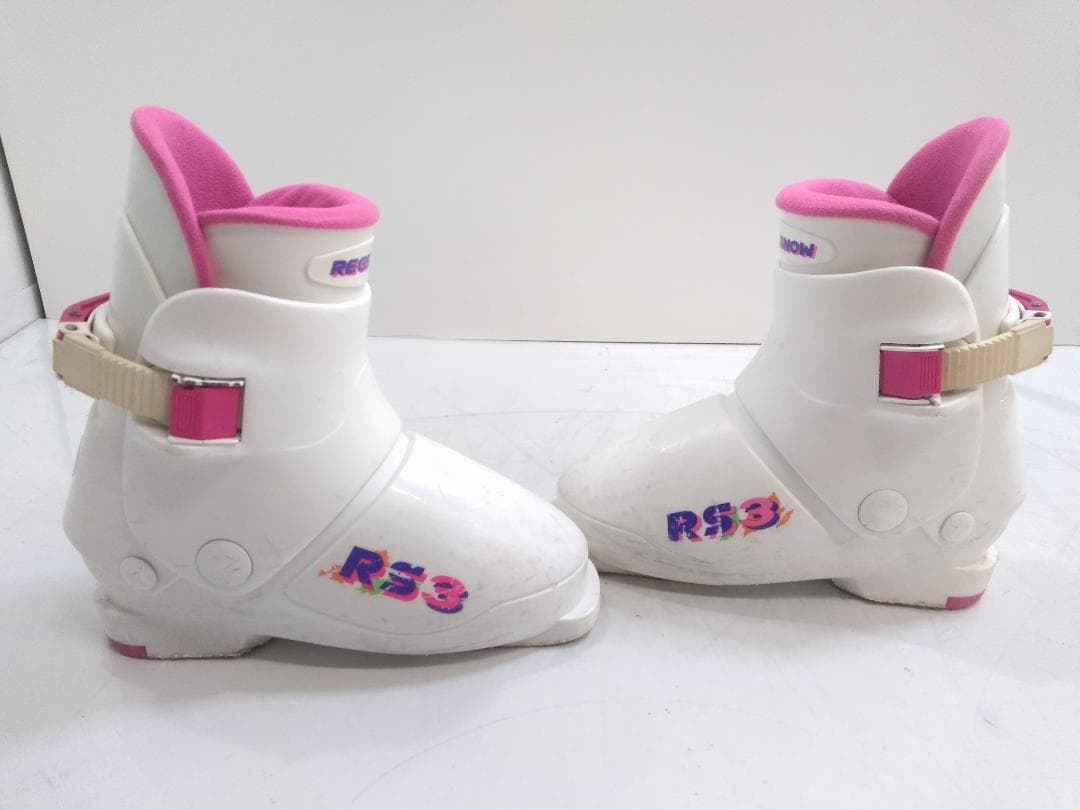 女の子 ジュニアスキー4点セット ピュアコンシャス 110cmブーツ 22cm◇