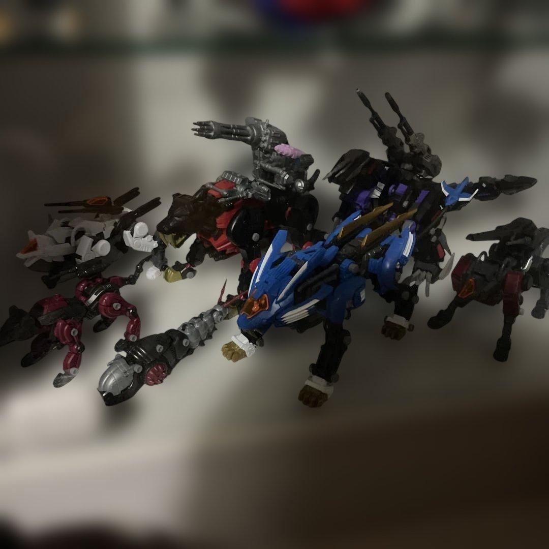 リアライズモデル　ゾイド　7体セット 付属品あり