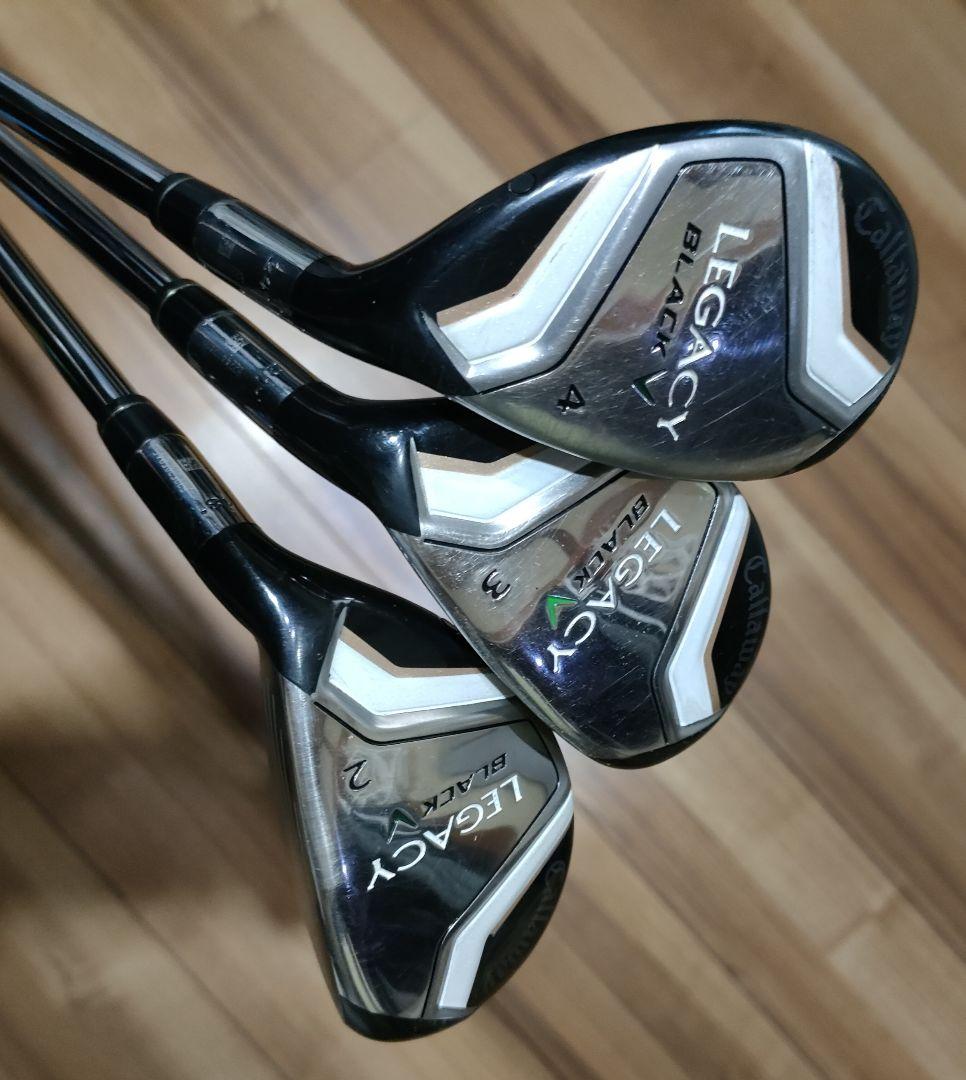LEGACY BLACK ユーティリティ 3本セット