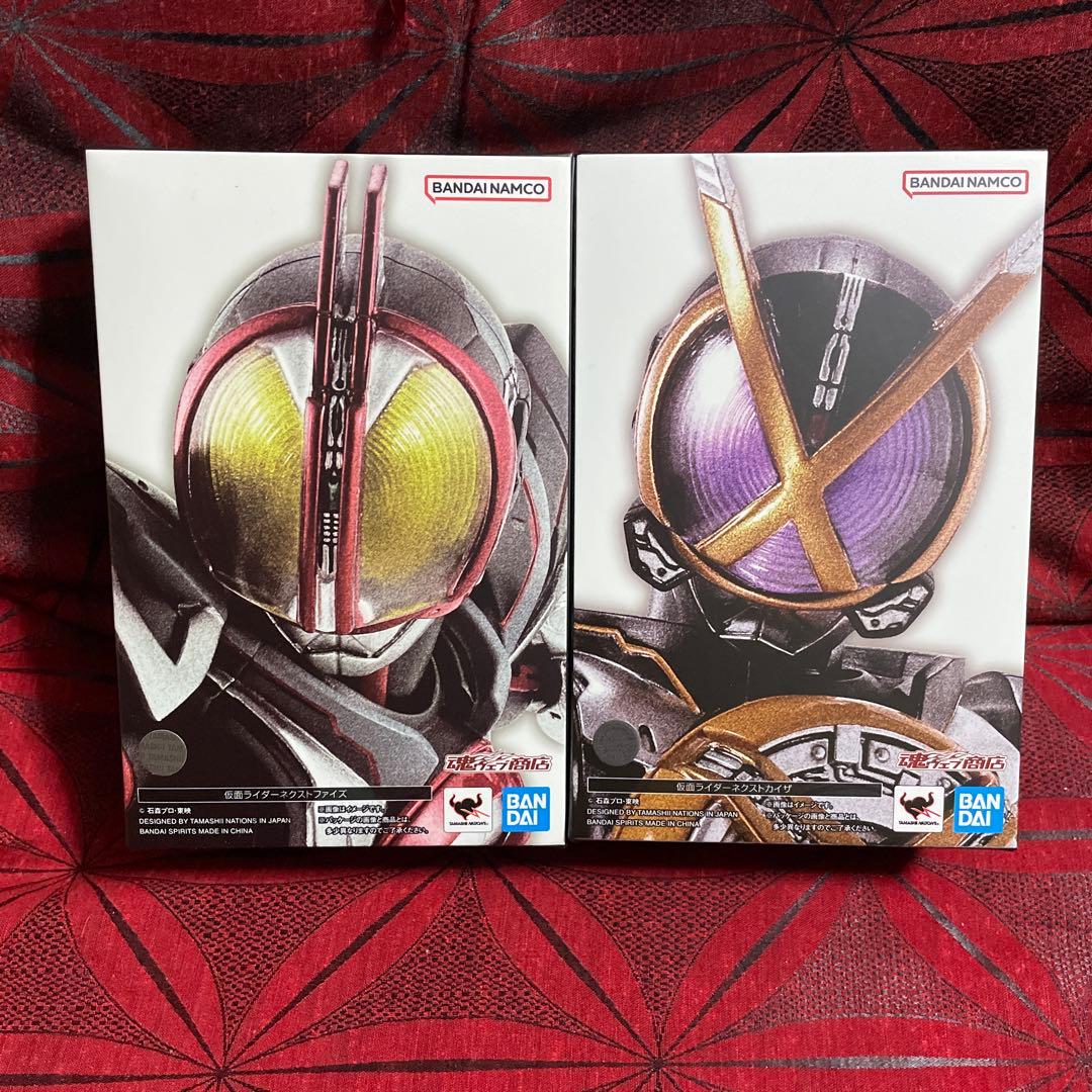 【未開封】S.H.F真骨彫 仮面ライダー555 20th3体セット