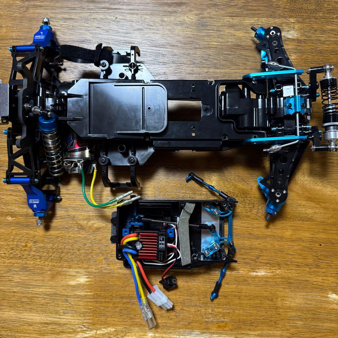 ホットショットII BLOCKHEAD MOTORS メカ＋プロポセット