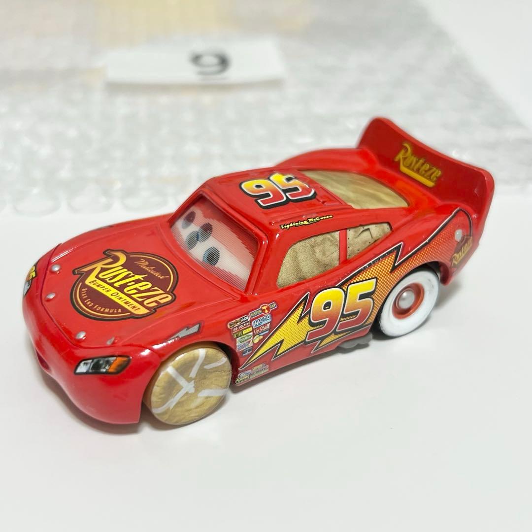 マテル　カーズ　PAINT MASK ライトニングマックイーン　ミニカー