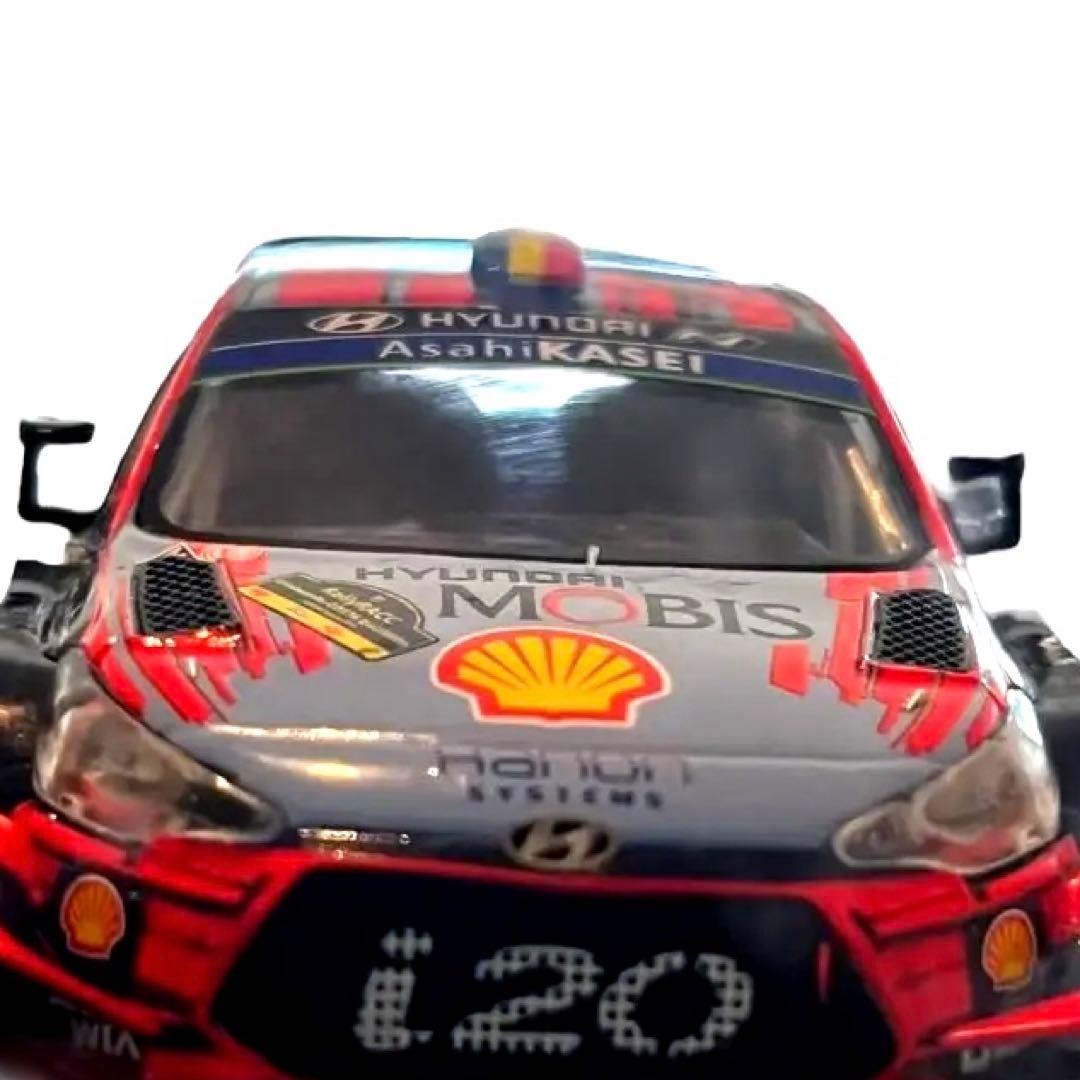 【新品 未開封】　Hyundai i20 Coupe WRCミニカー 1/43