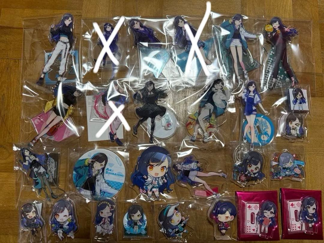プロセカ 白石杏 アクリルスタンド 24点まとめ売り ※バラ売りは他ページに掲載