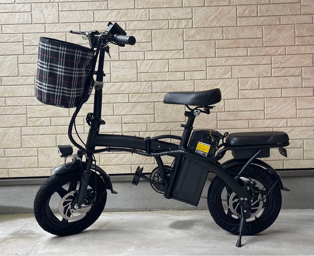 電動自転車　48V/20ah カゴ付