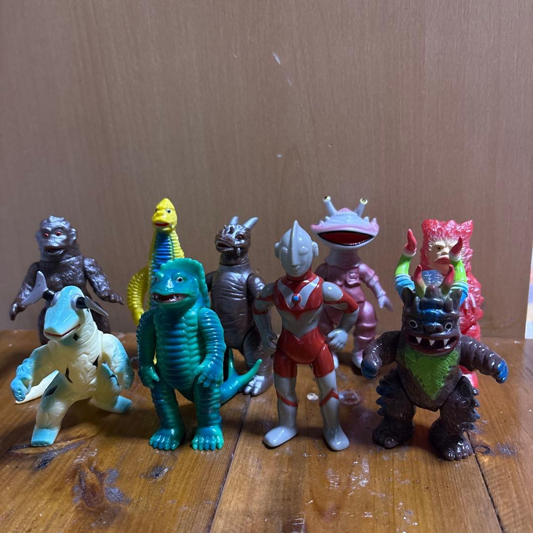 ブルマァク魂 怪獣フィギュア 9体セット