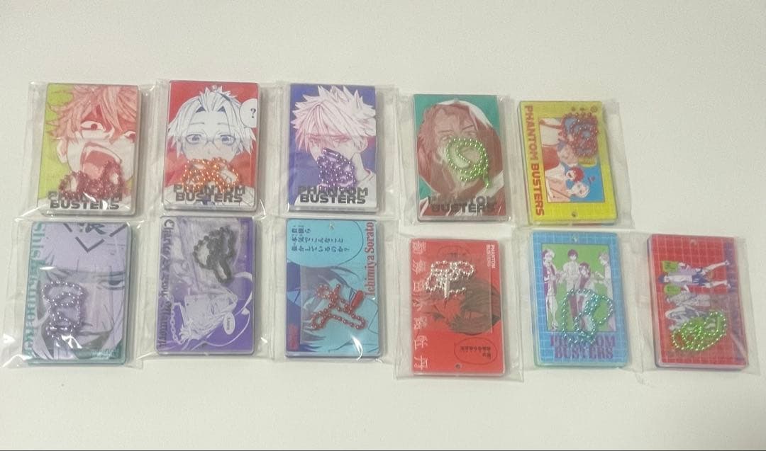 ファントムバスターズ ファンバス スライドアクリルキーホルダー