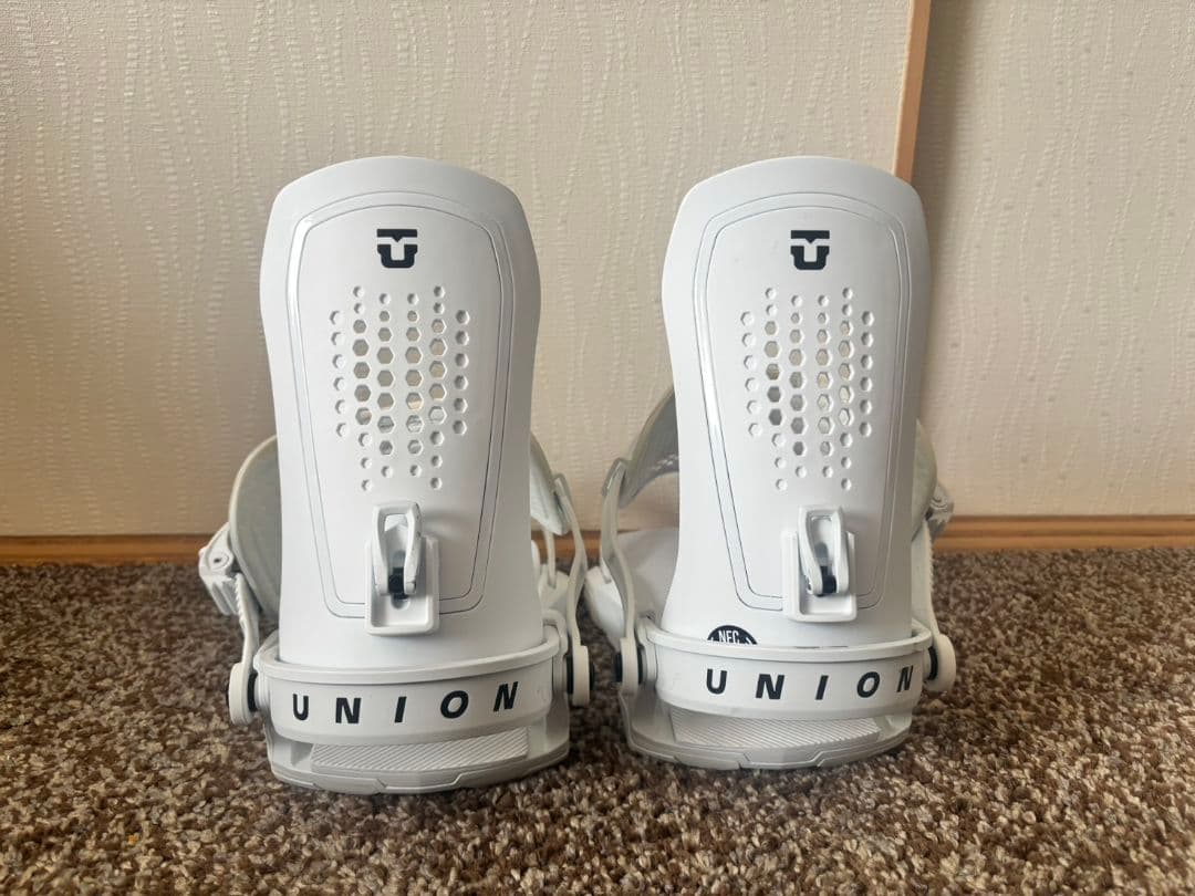 UNION ビンディング　フォース　force 白　M 25-26　美品