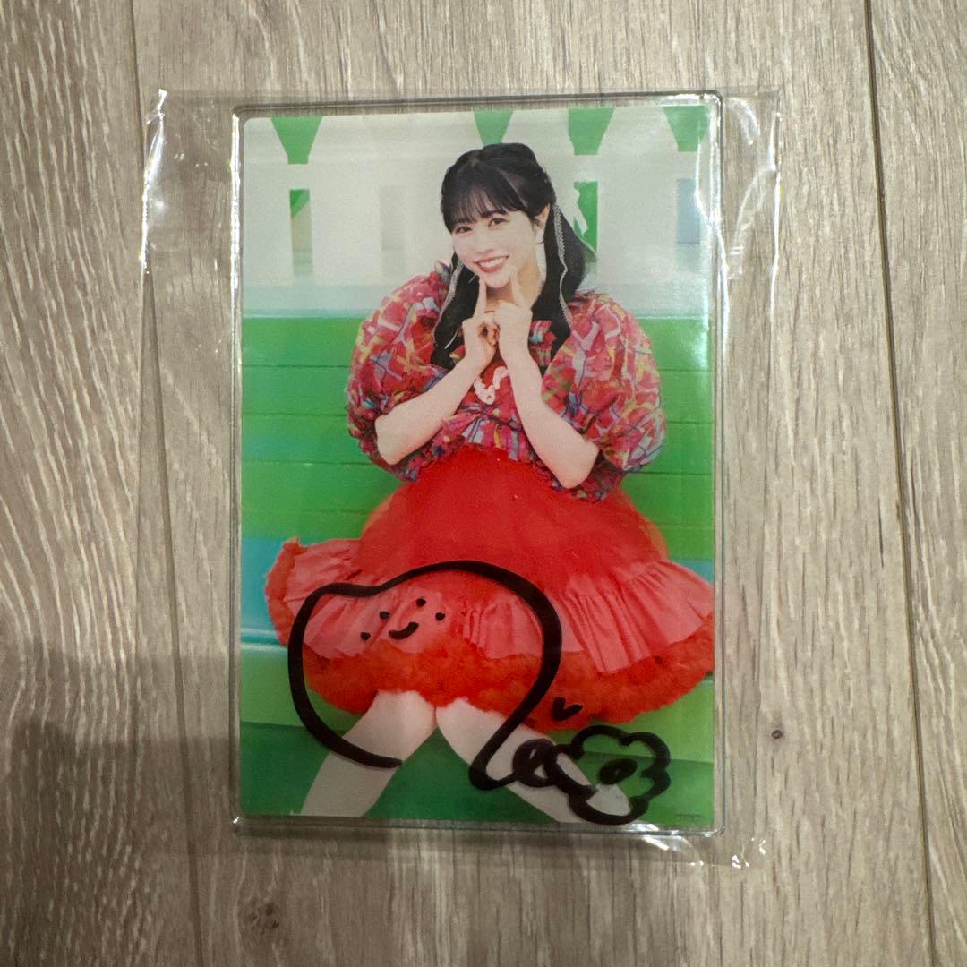 佐野愛花 楽天くじ サイン入り アクリルパネル