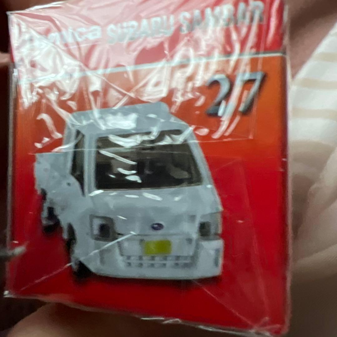 【ガチレア】トミカプレミアム　スバル　サンバー　発売記念仕様