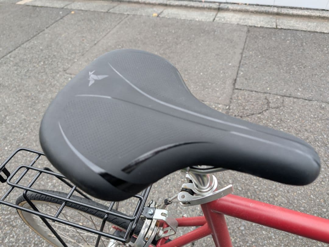 TokyoBike 26 レッドシティサイクル 木製バスケット付き