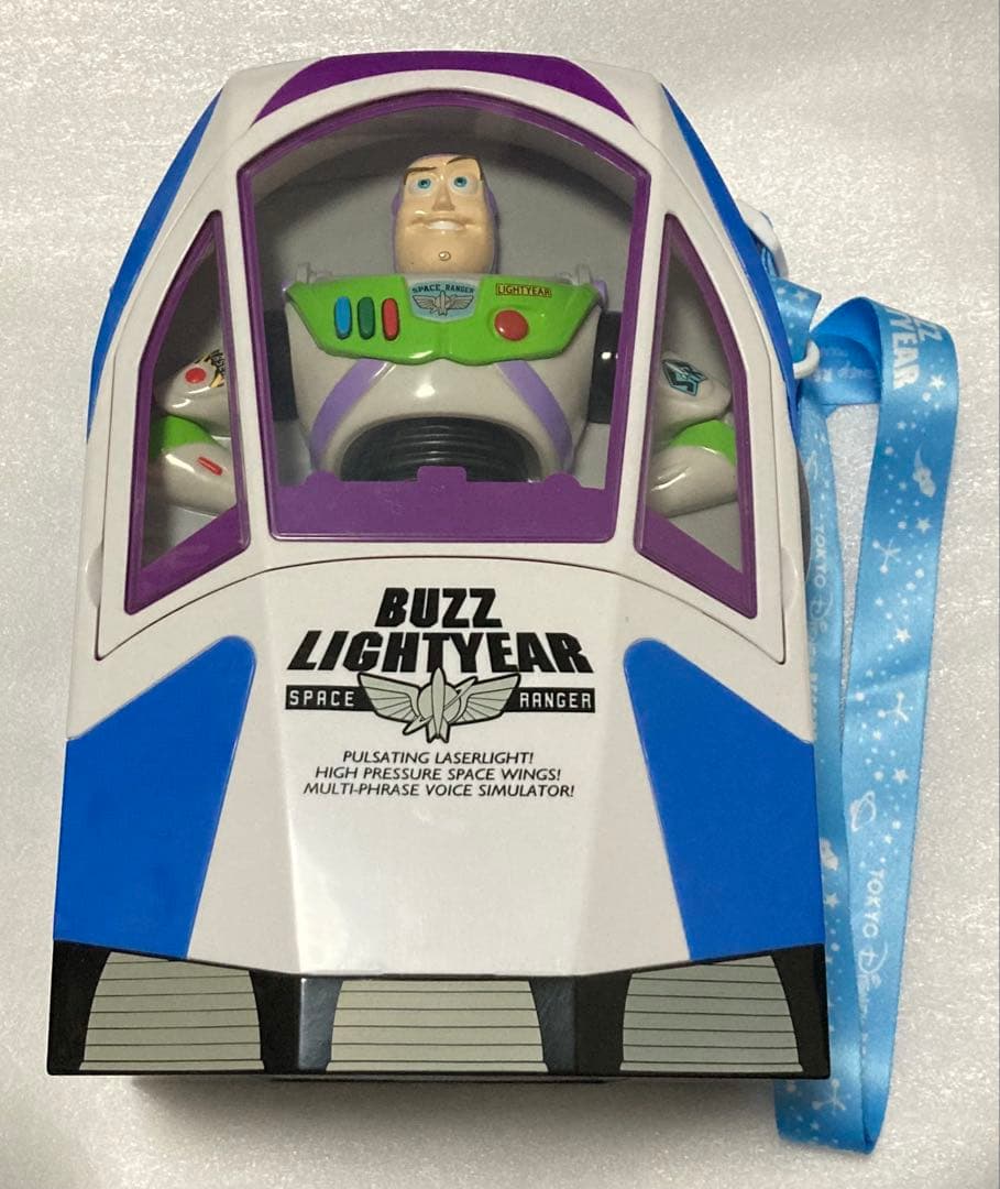 バズ・ライトイヤー スペースシップ型ポップコーンバケット 新品未使用品 タグ付き