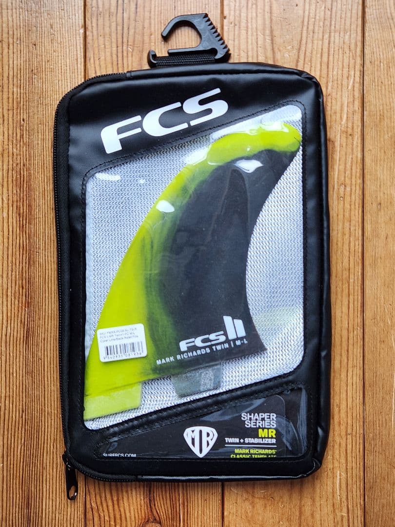 ＜新品・送料込み＞ FCSⅡ MRツイン+スタビフィン（黒ライム）