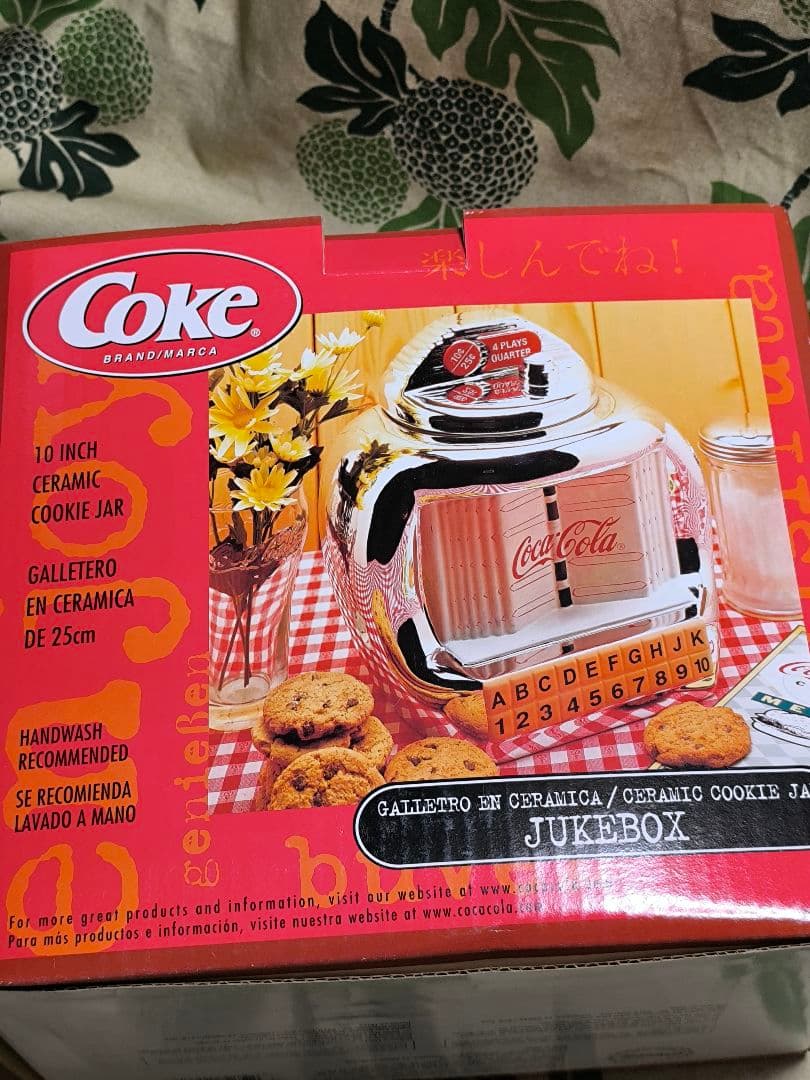 Coca-Cola ジュクボックス クッキージャー