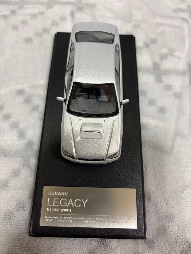 自動車 Subaru Legacy B4 RSK 2001 1/43