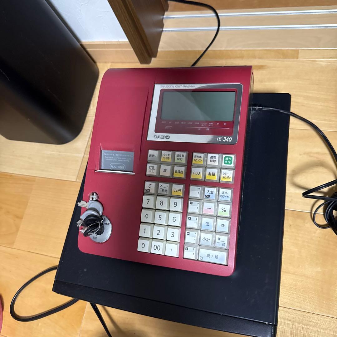 TE-340 赤 レジスター