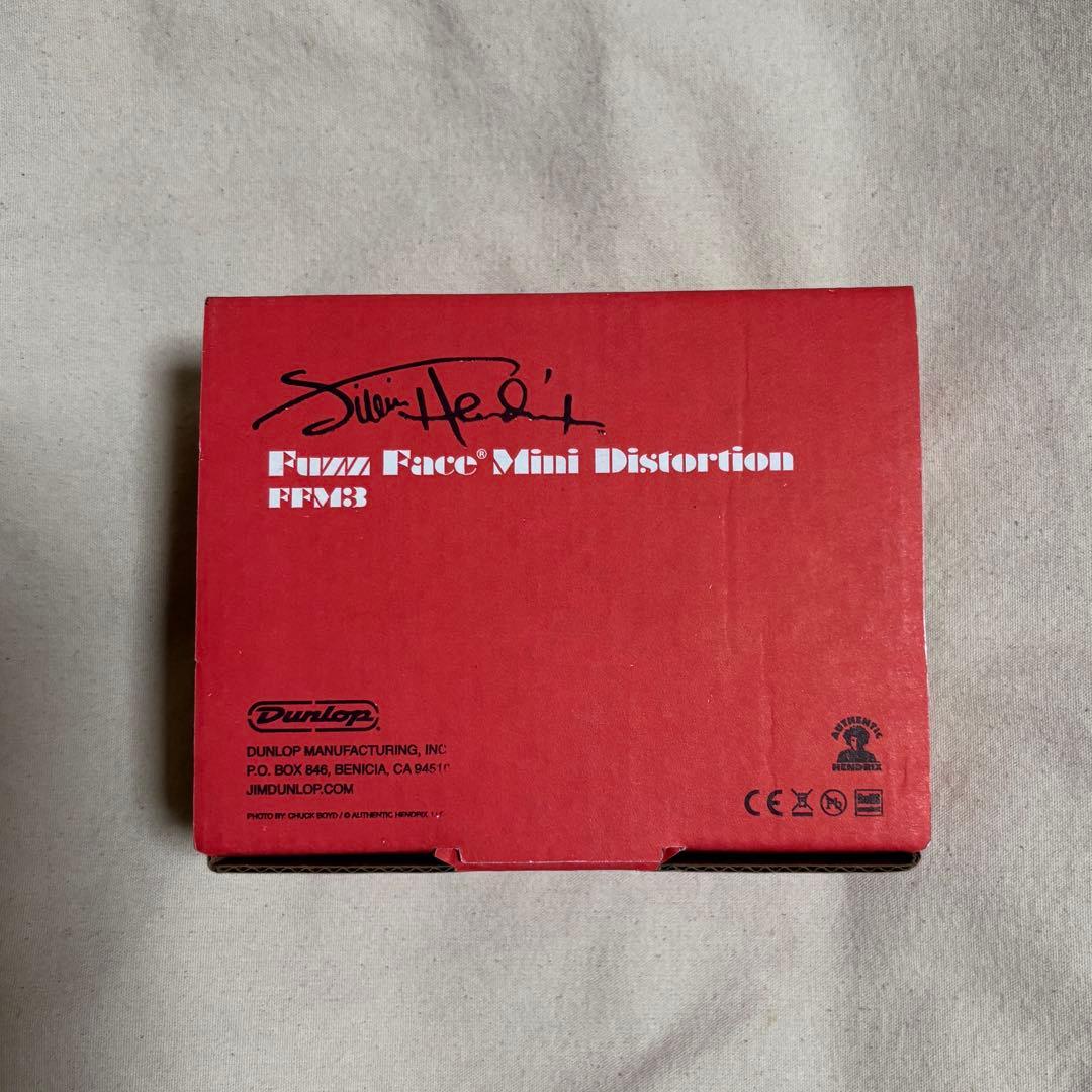 ギター JIM DUNLOP FFM3 Fuzz Face Mini Hendrix