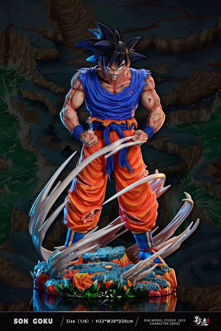 ドラゴンボール 孫悟空 ガレキ ガレージキット スタチューX①③③