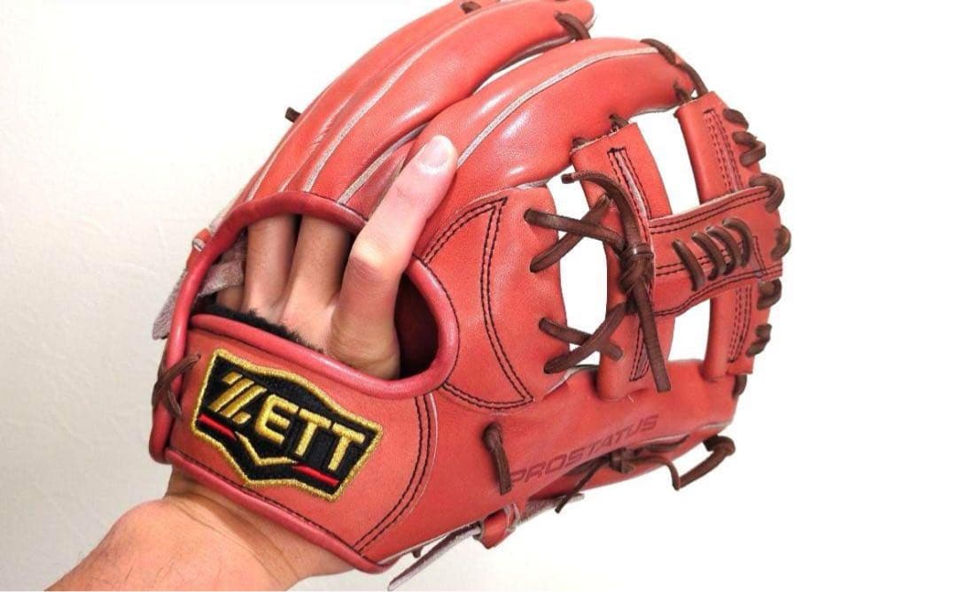 ZETT BASEBALL　軟式 グラブ プロステイタス 二塁手・遊撃手用