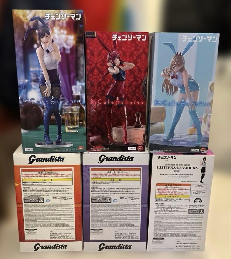 未開封 チェンソーマン プライズフィギュア まとめ売り 6点セット