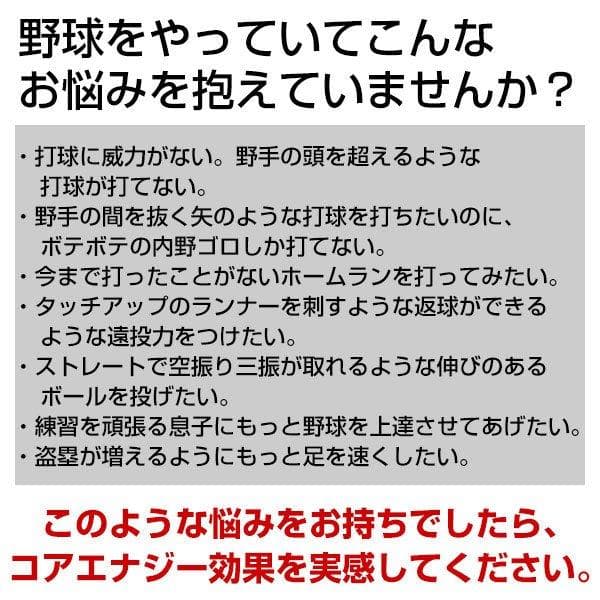 野球専用ベルト　コアエナジー 3　サイズ調整可能　ブラック /ゴールド　ベルト