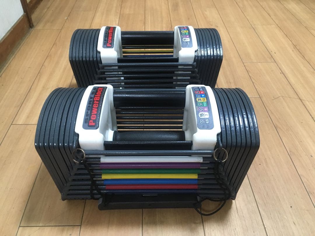 ②POWERBLOCK SPORT5.0パワーブロック ダンベル 23Kg×1個