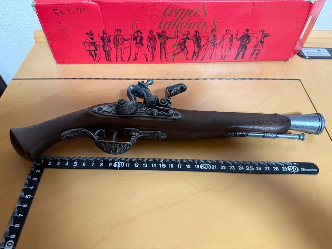 フリントロック式　ピストル　銃　モデルガン　スペイン製