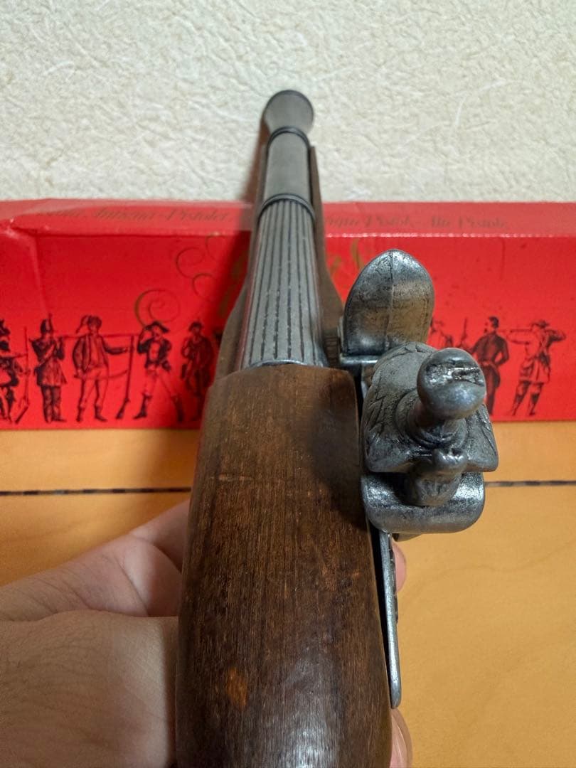 フリントロック式　ピストル　銃　モデルガン　スペイン製