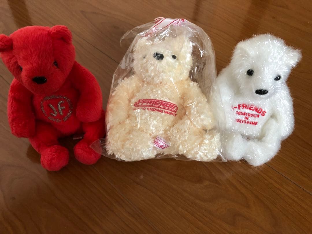 J-FRIENDS 2000-2003カウントダウンコンサート限定ベア3体セット