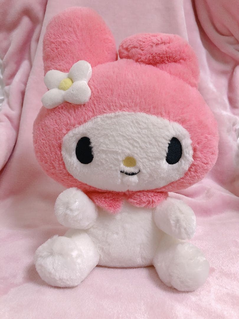 【希少】 マイメロディ ぬいぐるみ ピンク 平成レトロ
