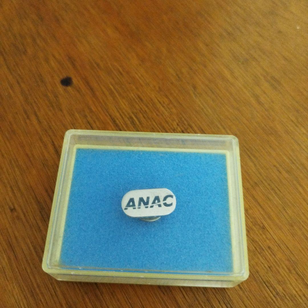 希少　純銀　ANA　ピンバッジ