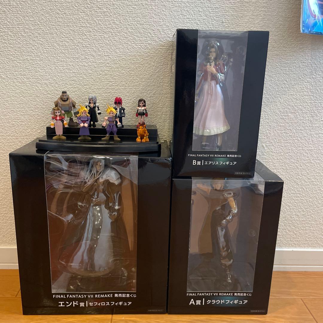 FINAL FANTASY VII REMAKE フィギュアセット　一番くじ