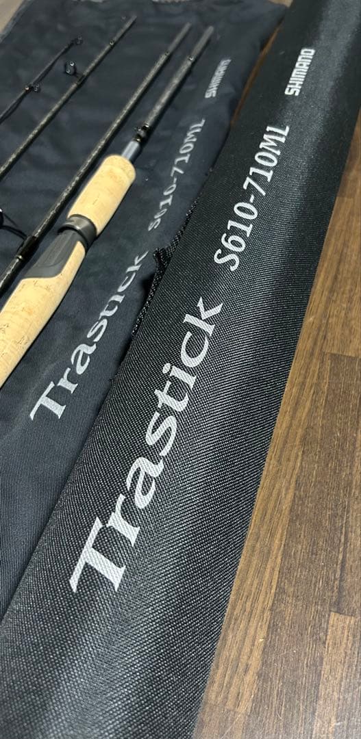 ラ*イ様 【極美品】シマノ トラスティック S610-710ML パックロッド